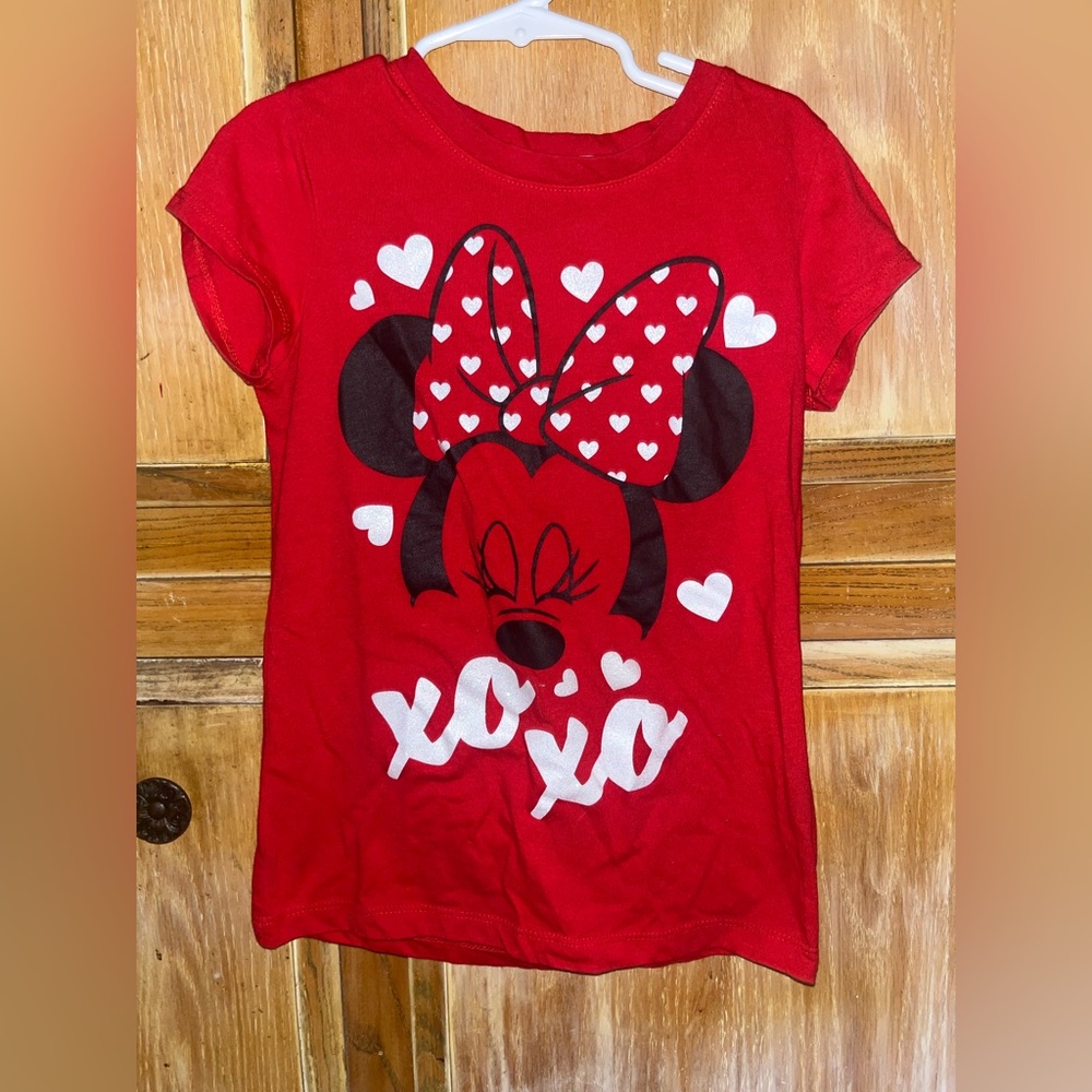 Disney Store Minnie Mouse T-shirt Size 7-8